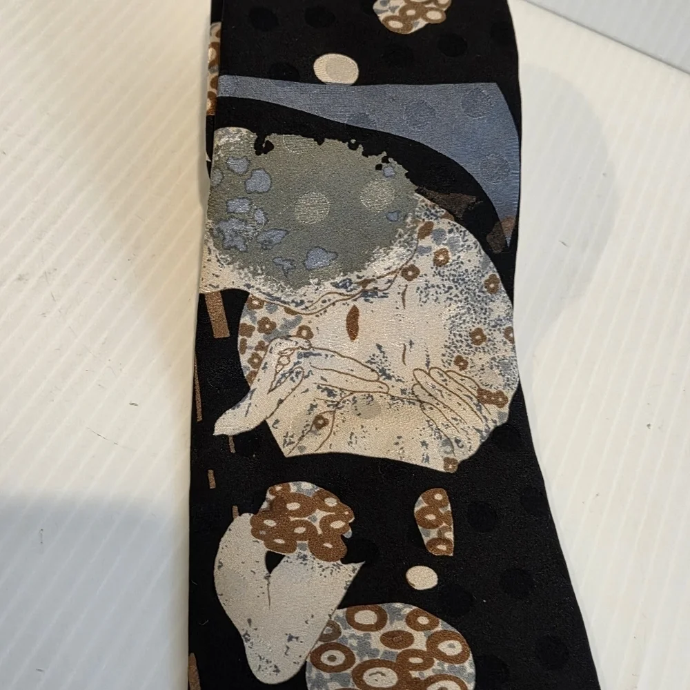 Gustav Klimt Silk Tie The kiss Christina Desiree Gallery Collection Made in USA